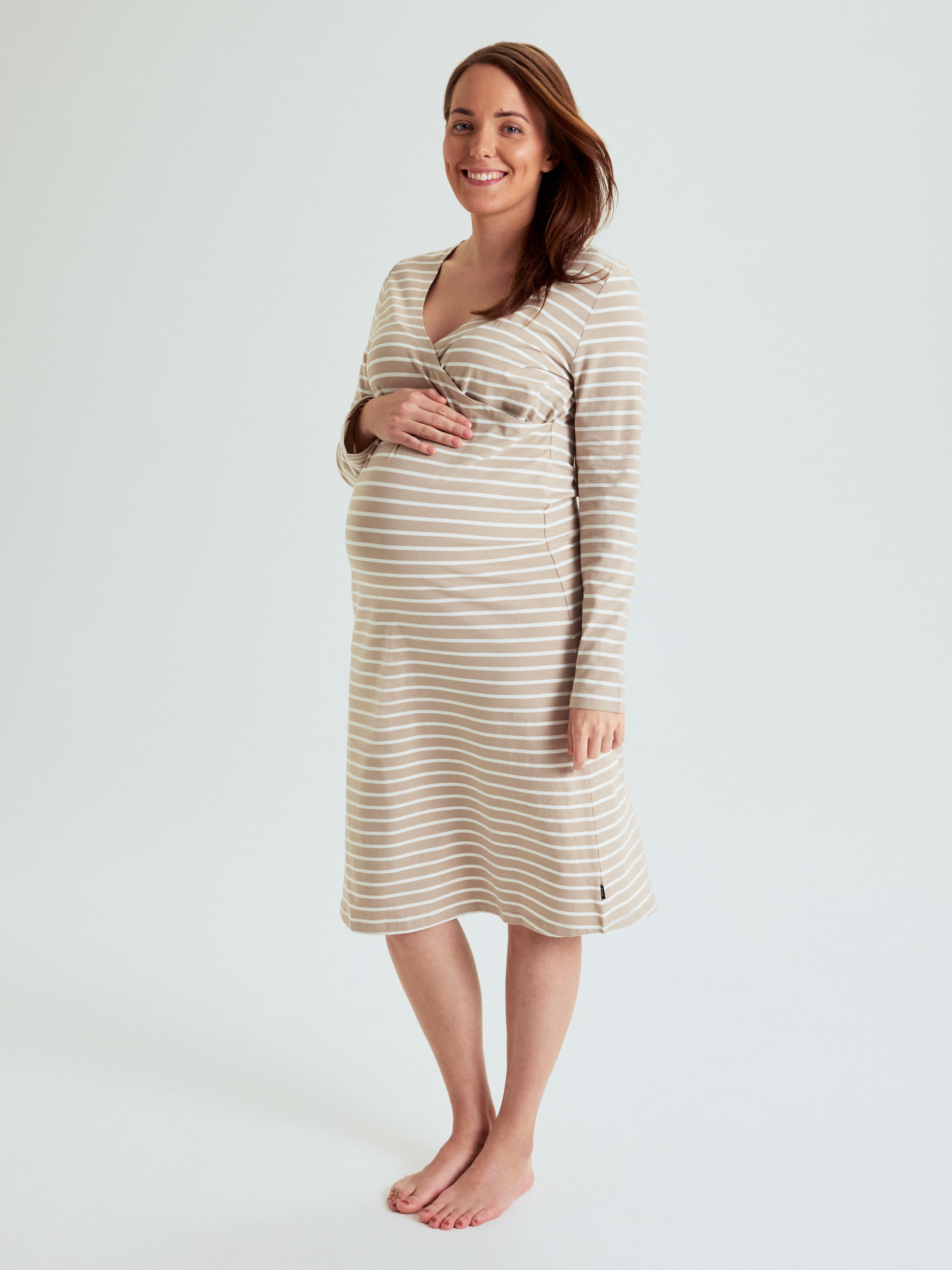 Imetysyöpaita raidallinen aikuisten