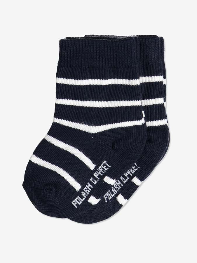 Vastasyntyneen raidalliset sukat 2-pack