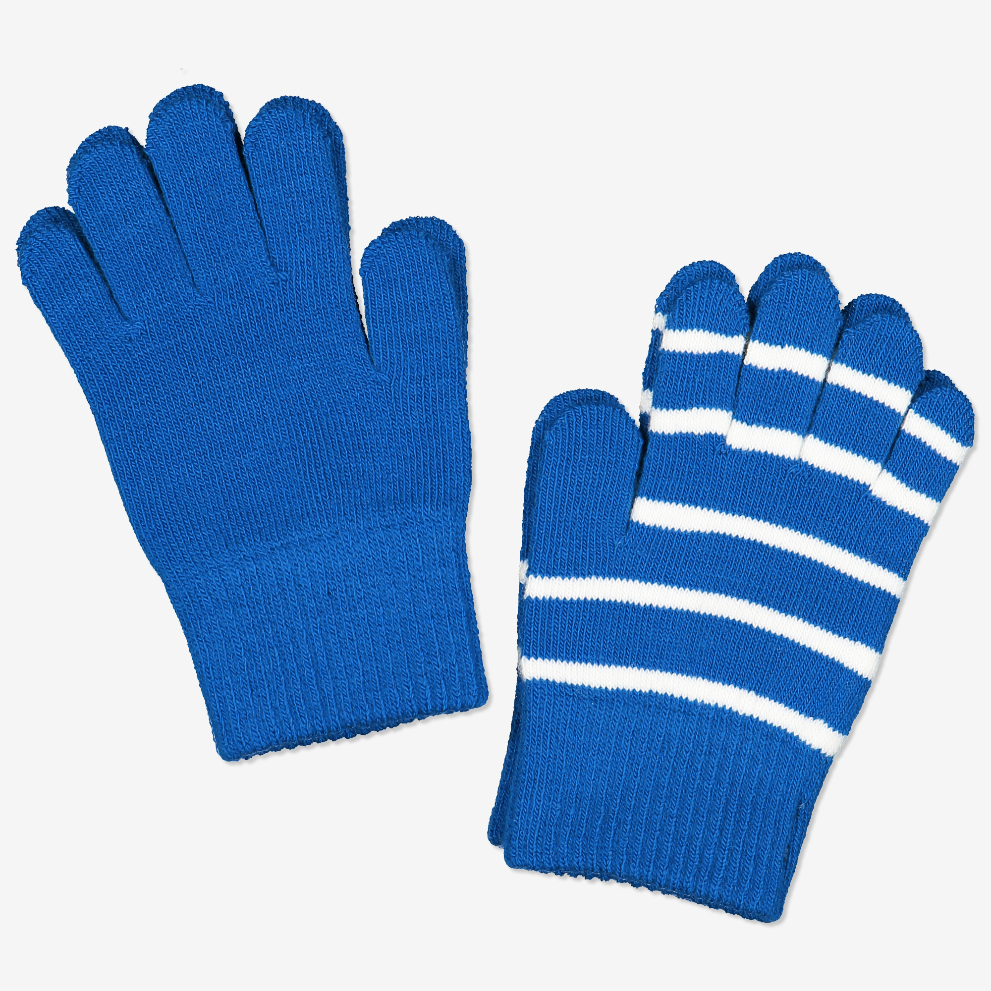 Polarn O. Pyret | Neulesormikkaat 2-pack sininen | EUR 10.9 Polarn O. Pyret | Neulesormikkaat 2-pack sininen | EUR 10.9