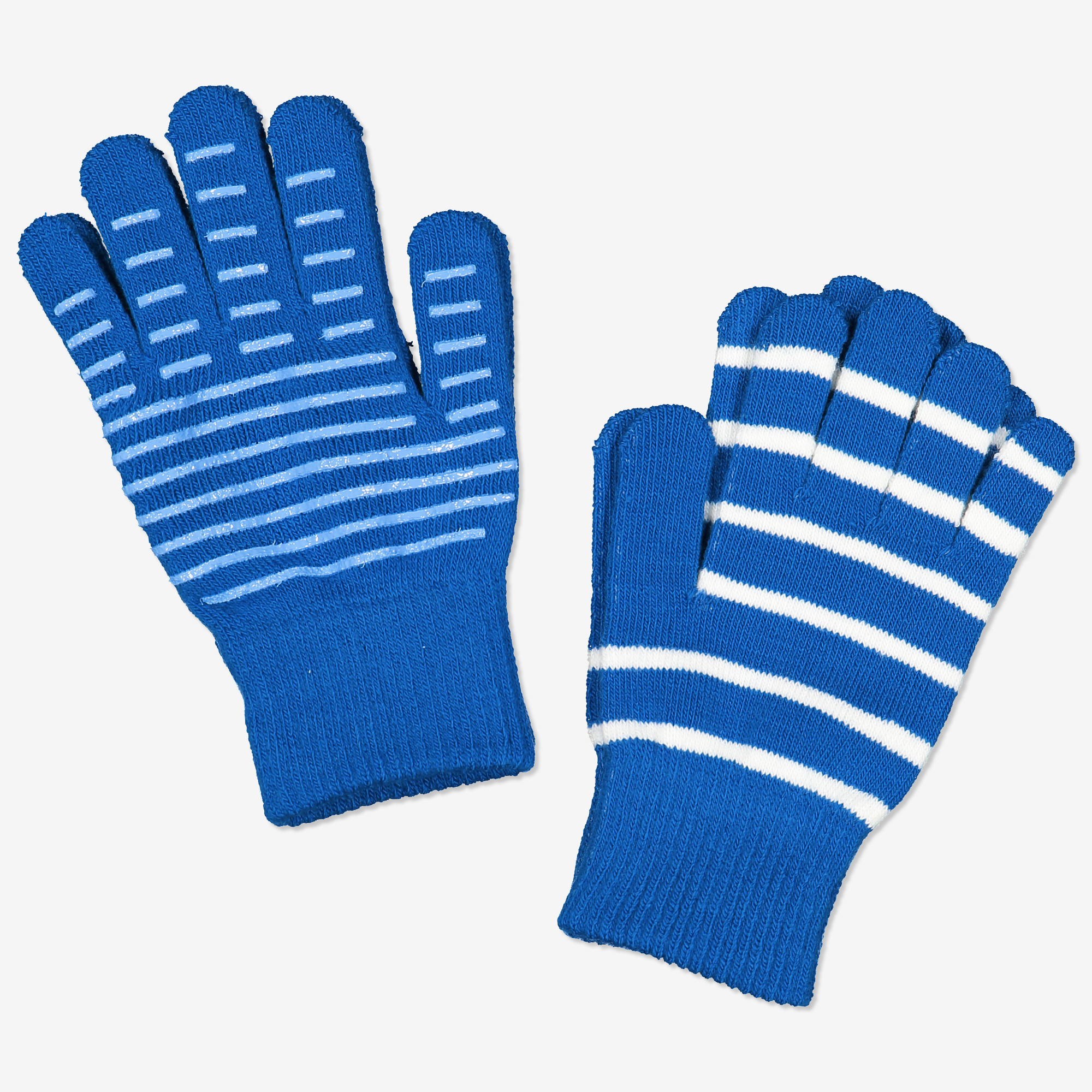 Polarn O. Pyret | Neulesormikkaat 2-pack sininen | EUR 10.9 Polarn O. Pyret | Neulesormikkaat 2-pack sininen | EUR 10.9