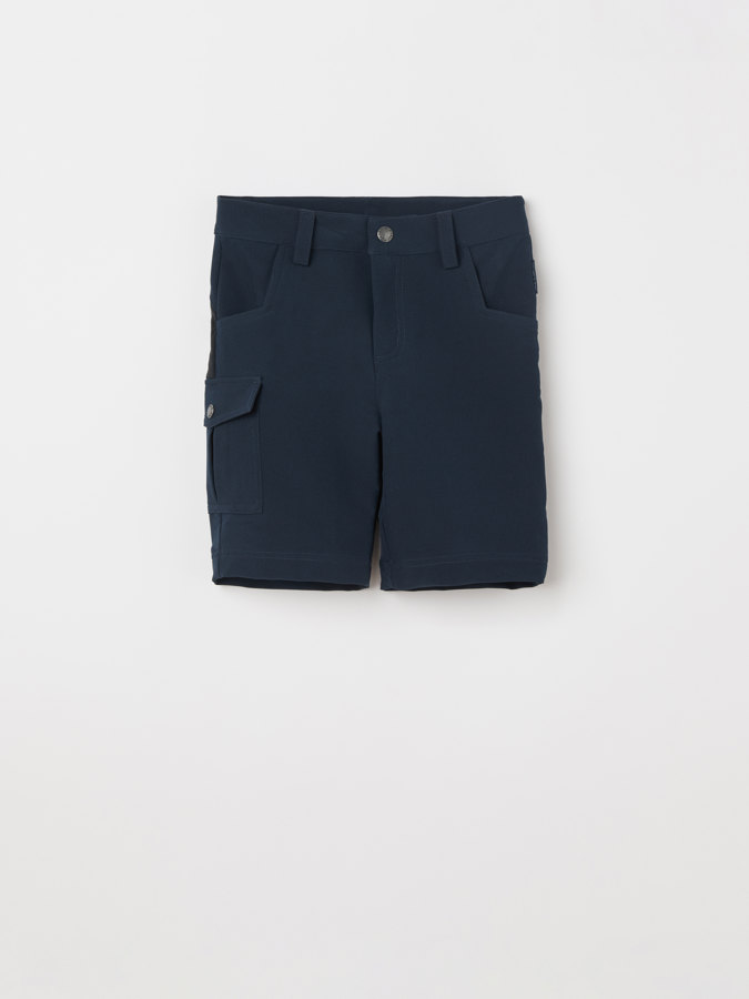 Vettähylkivät ulkoilushortsit, yksiväriset