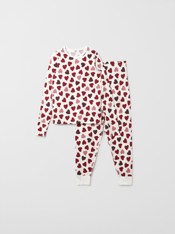 Aikuisten pyjama kaksiosainen