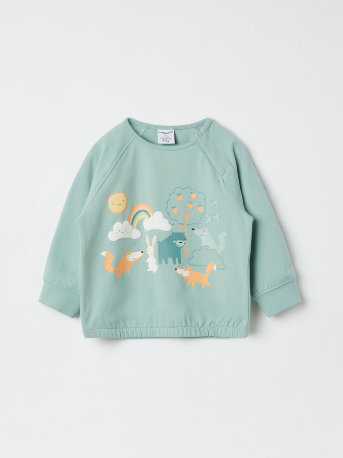 Collegepaita, metsäneläimet Collegepaita, metsäneläimet