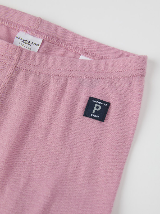 Yksiväriset pitkät alushousut merinovillaa Yksiväriset pitkät alushousut merinovillaa