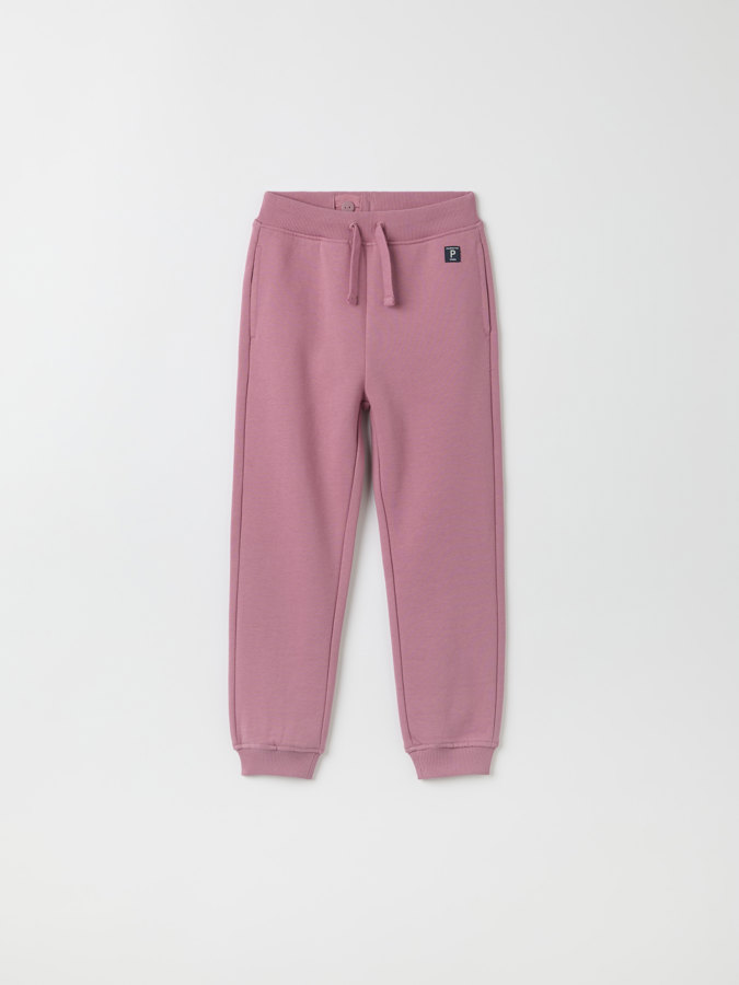 Yksiväriset collegehousut taskuilla Yksiväriset collegehousut taskuilla