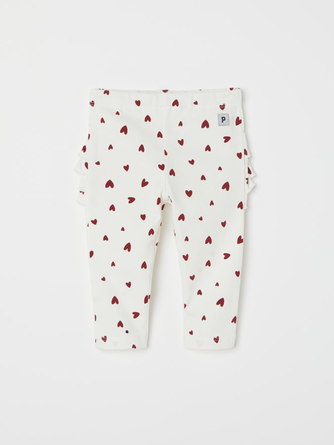 Röyhelöleggingsit sydänkuviolla
