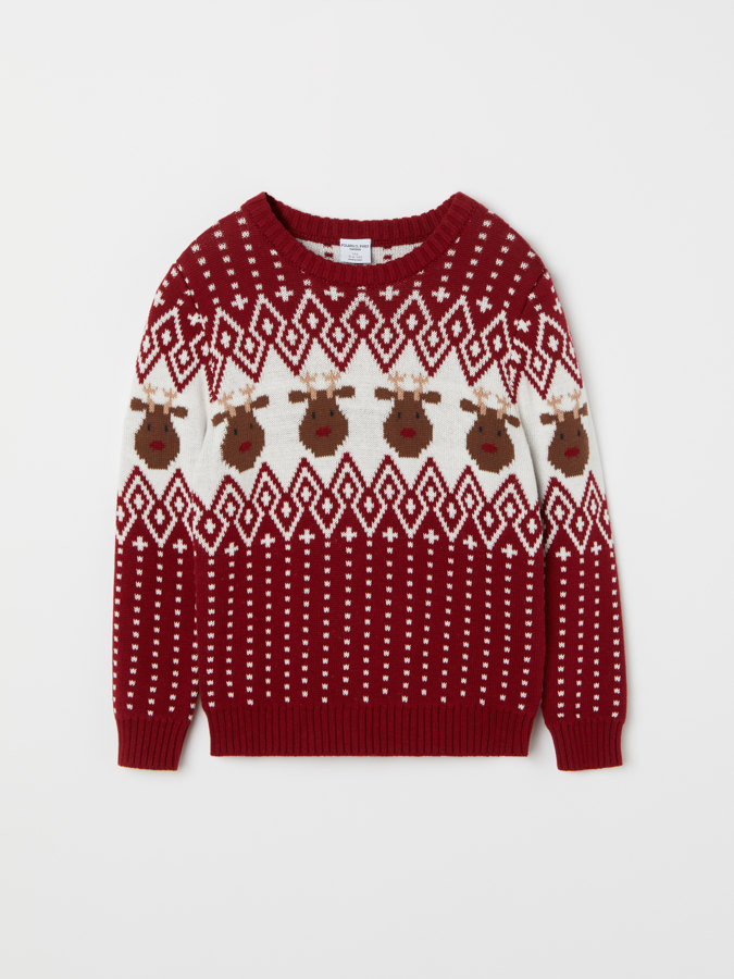 Neulepaita jacquard-kuviolla