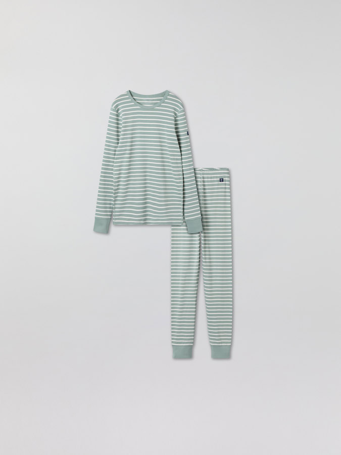 Aikuisten raidallinen housu- ja paitasetti Aikuisten raidallinen housu- ja paitasetti