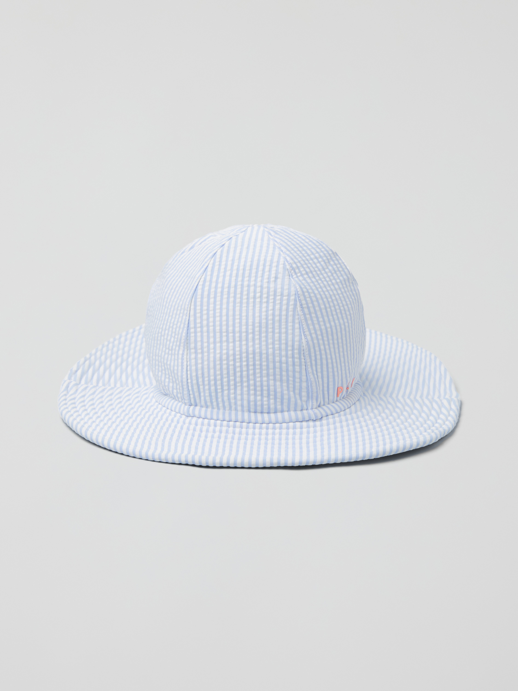 UV-aurinkohattu raidallinen