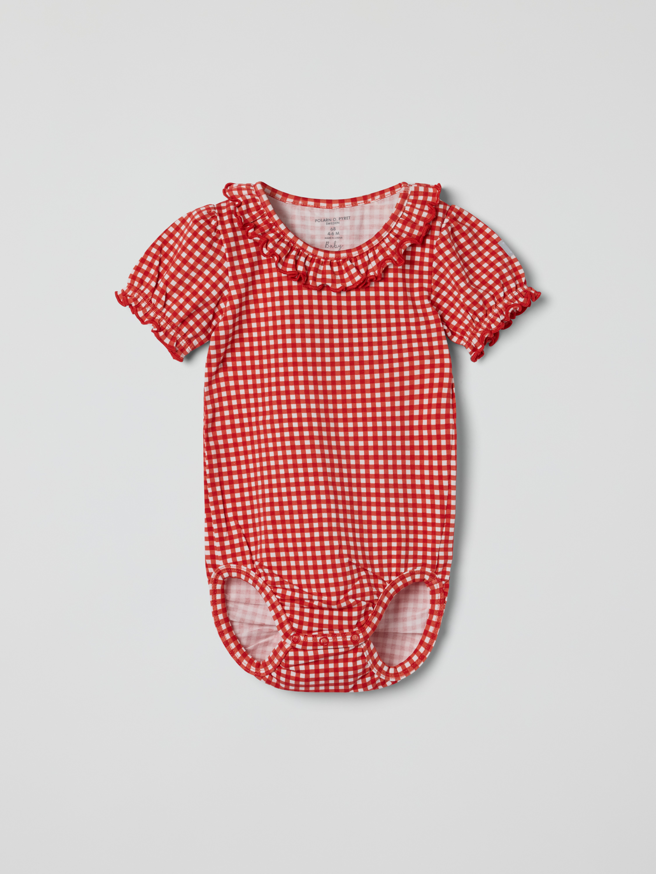 Lyhythihainen ruudullinen body