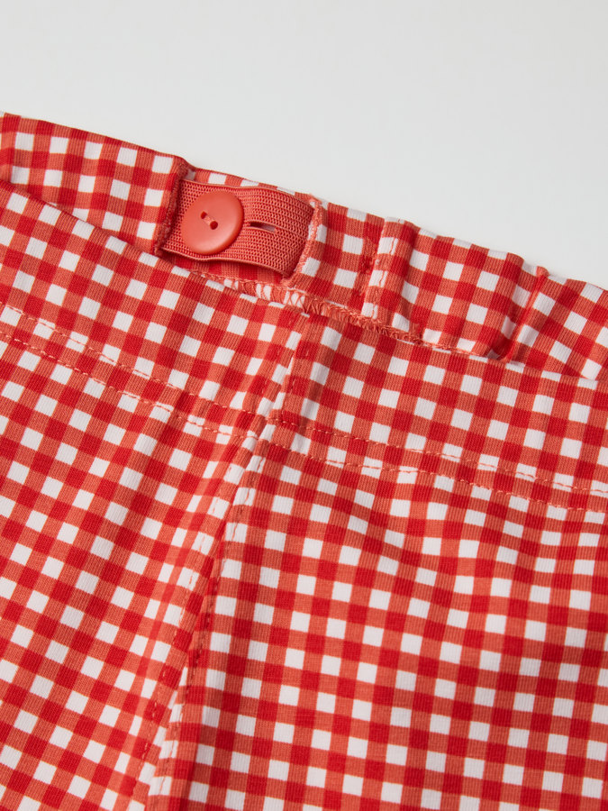 Ruudulliset pyöräilyhousut Ruudulliset pyöräilyhousut