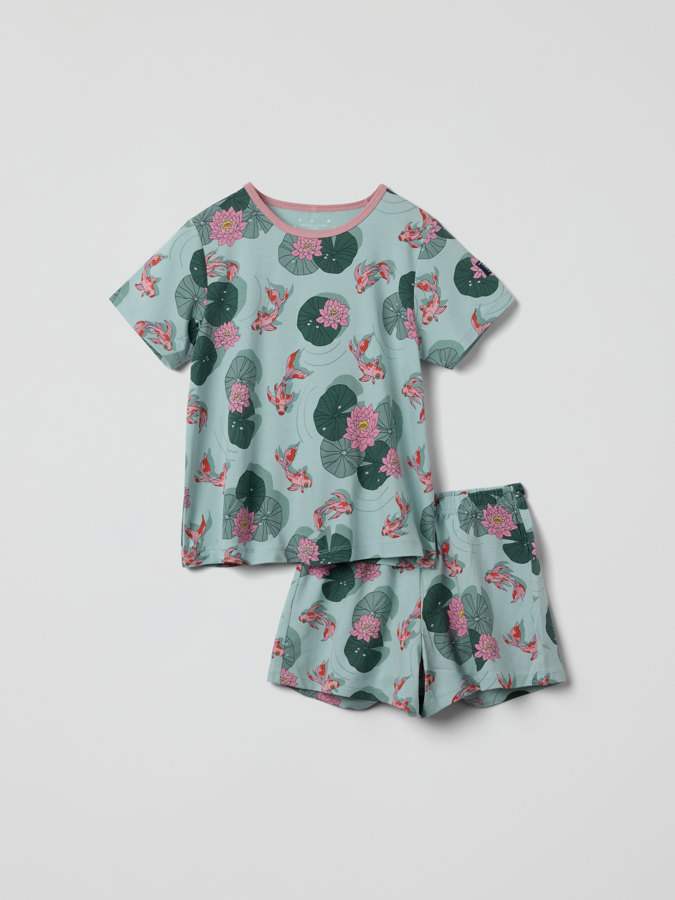 Kaksiosainen pyjama merikuviolla Kaksiosainen pyjama merikuviolla