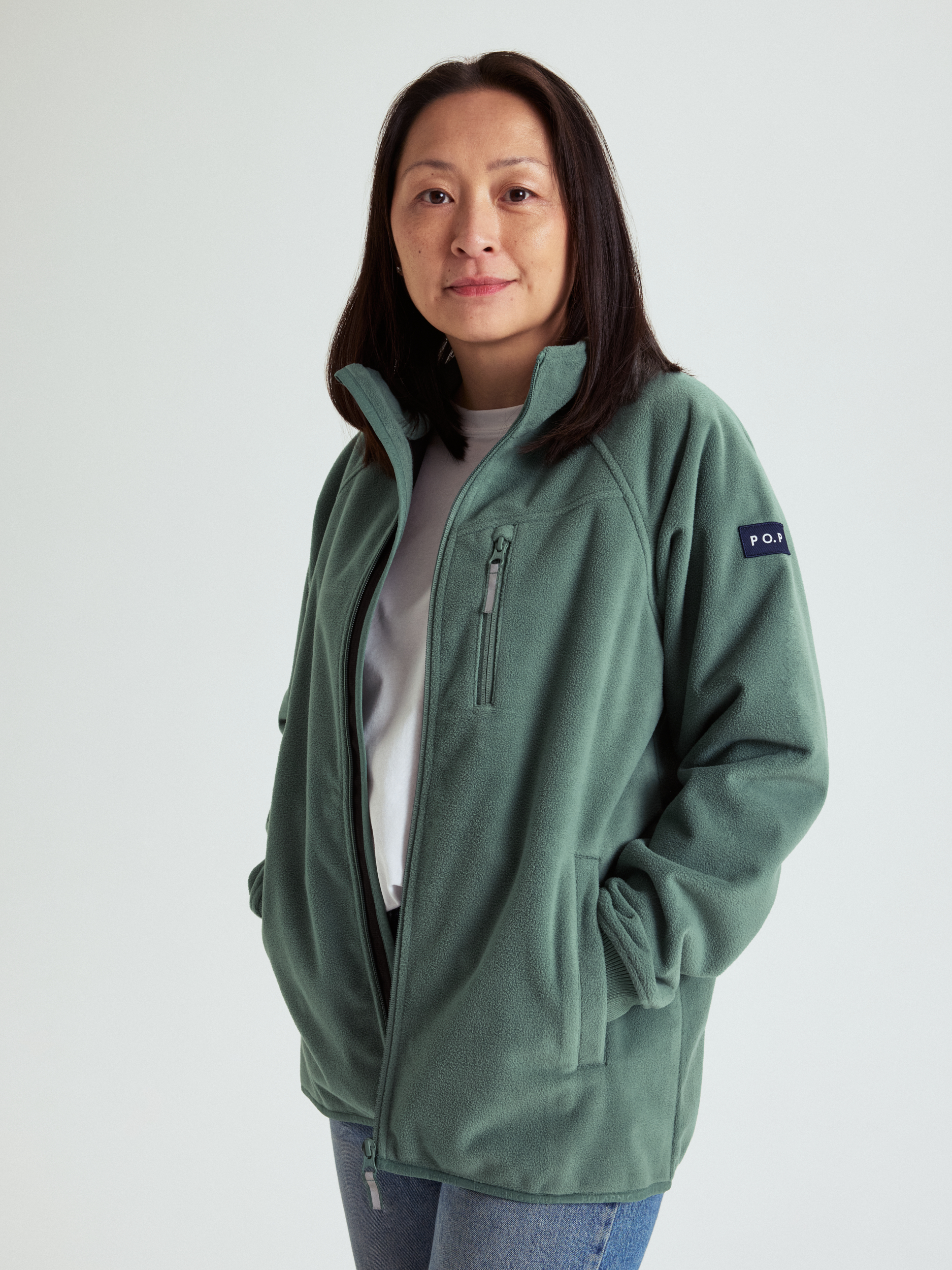 Tuulenpitävä windfleece-takki aikuisten