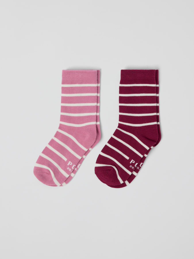 Raidalliset sukat 2-pack