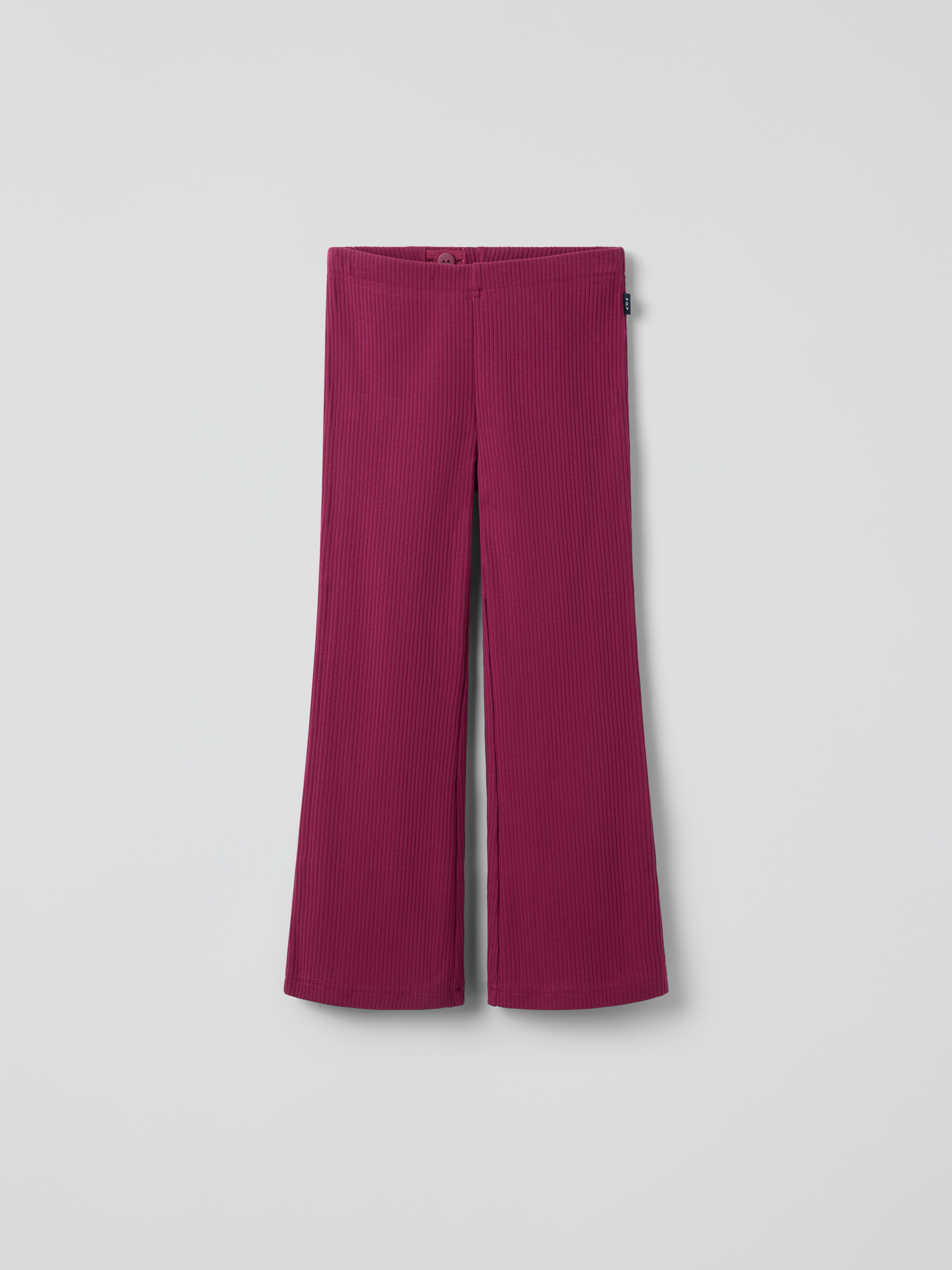 Ribatut leveälahkeiset leggingsit