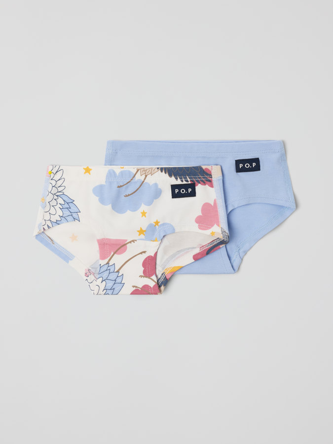 Hipster-alushousut 2-pack