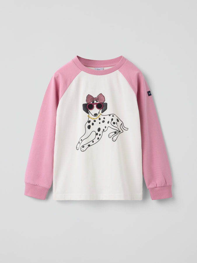 Pitkähihainen t-paita dalmatialainen