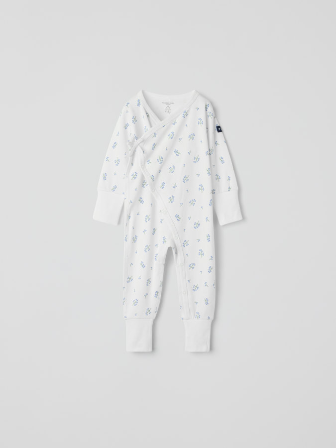 Kietaisuhaalarit kukkakuvio