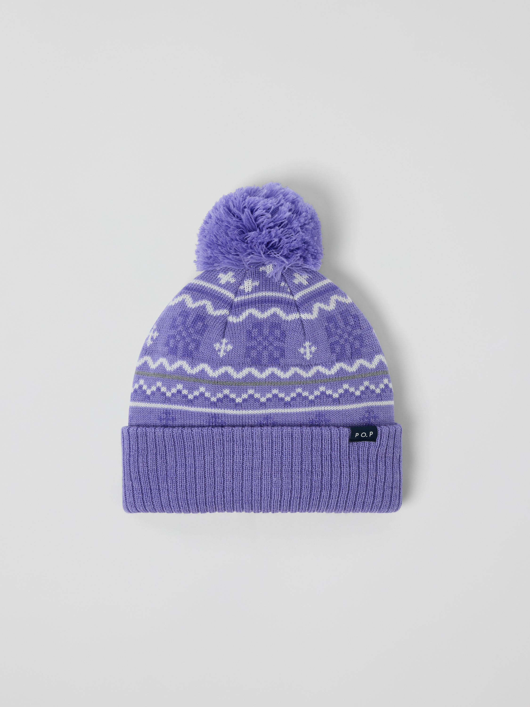 Pipo tuulenpitävällä vuorilla jacquard-kuviolla