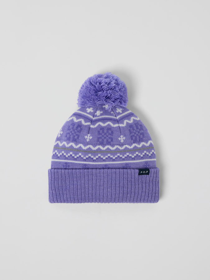 Pipo tuulenpitävällä vuorilla jacquard-kuviolla Pipo tuulenpitävällä vuorilla jacquard-kuviolla