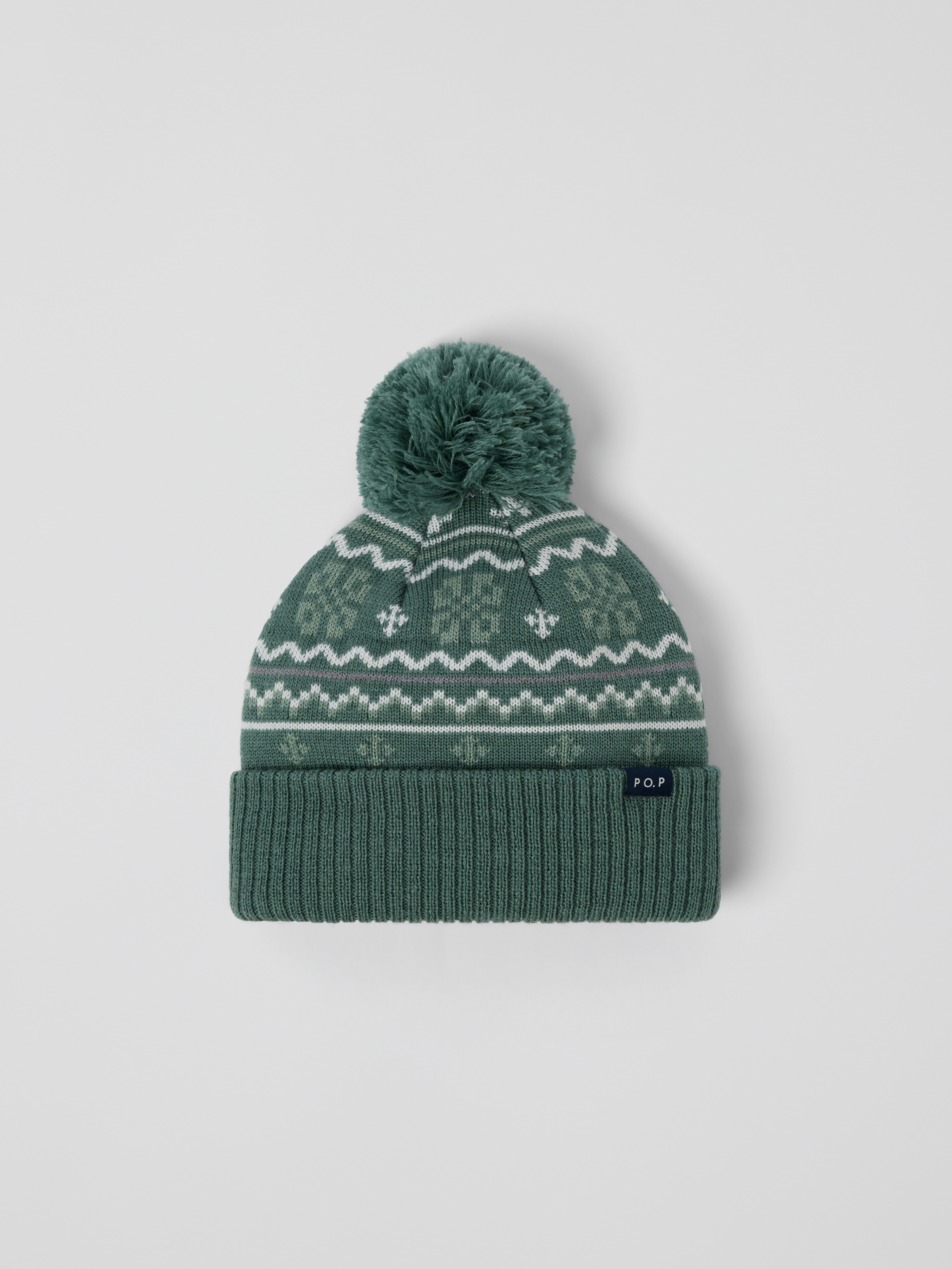 Pipo tuulenpitävällä vuorilla jacquard-kuviolla