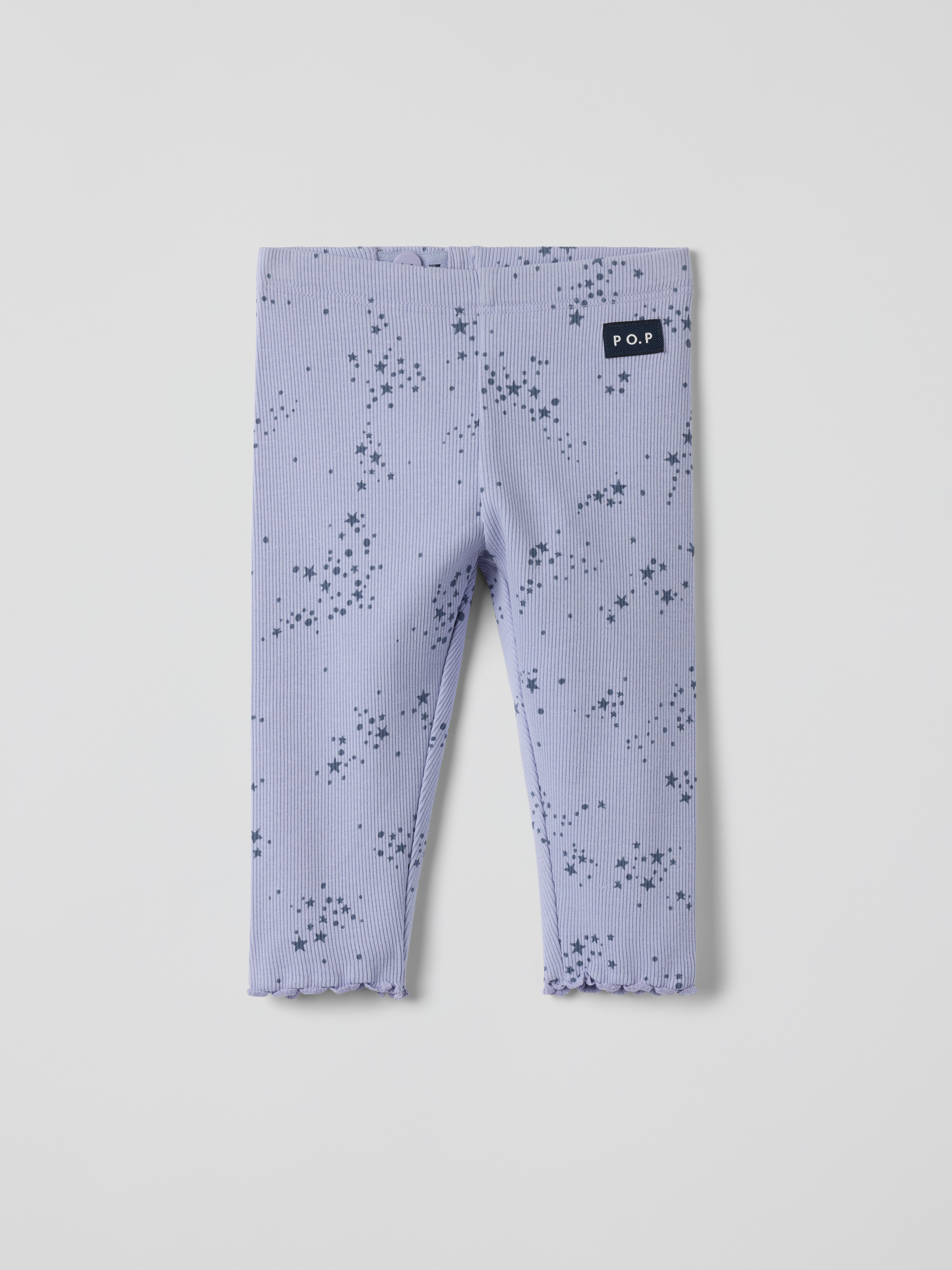 Ribatut leggingsit tähdet