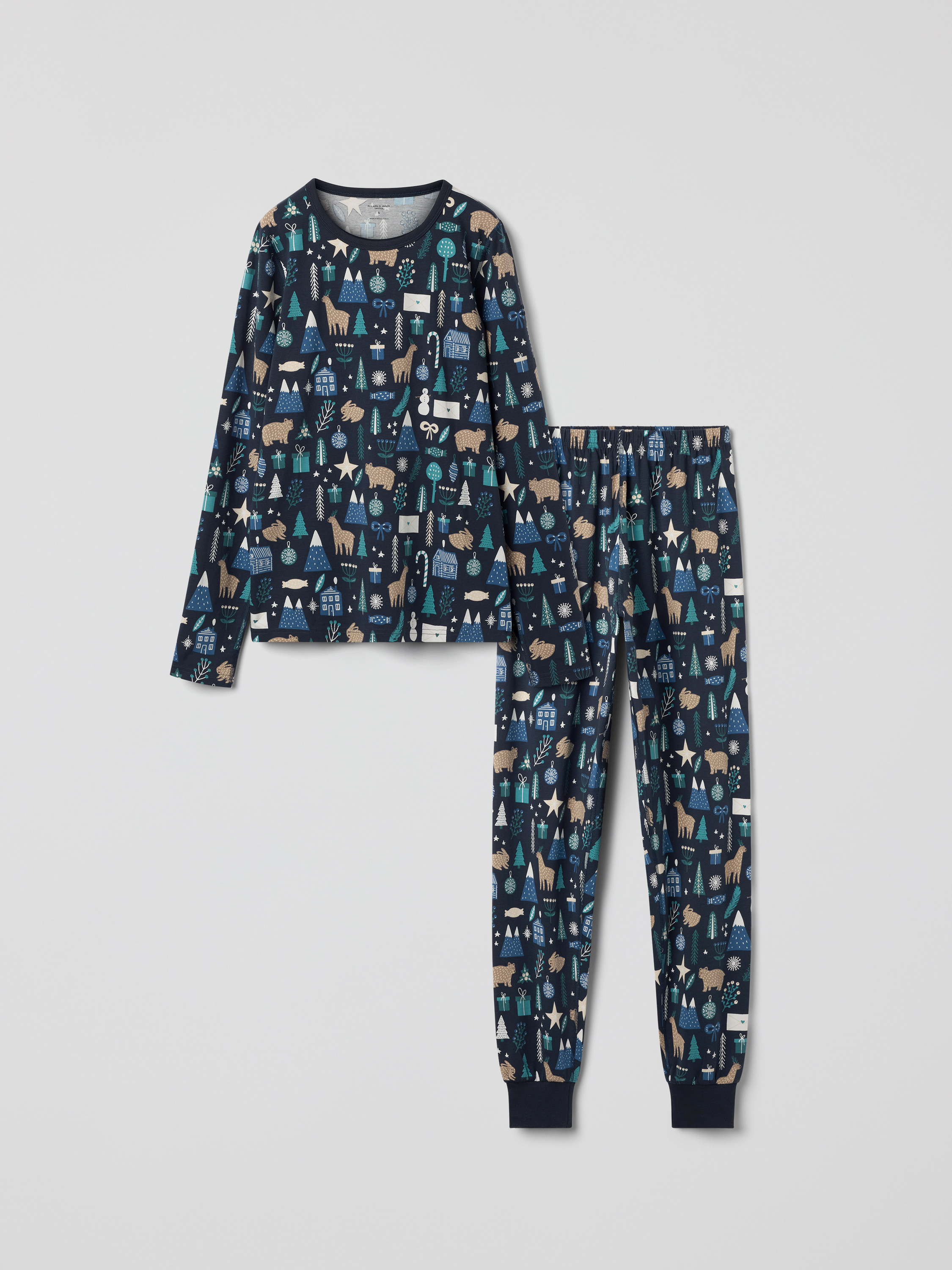 Aikuisten kaksiosainen pyjama