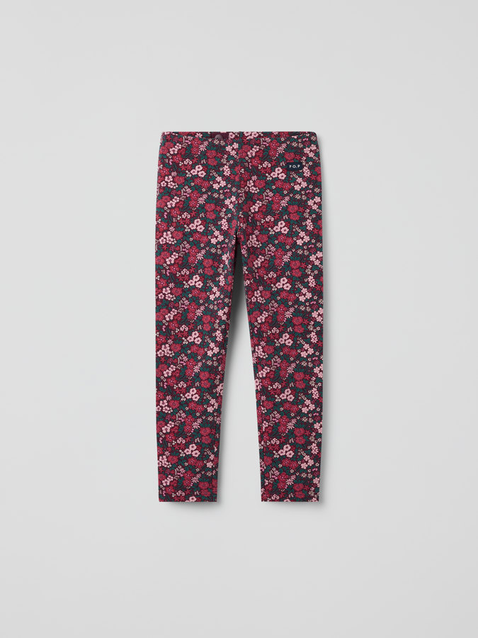 Kukkaiset leggingsit