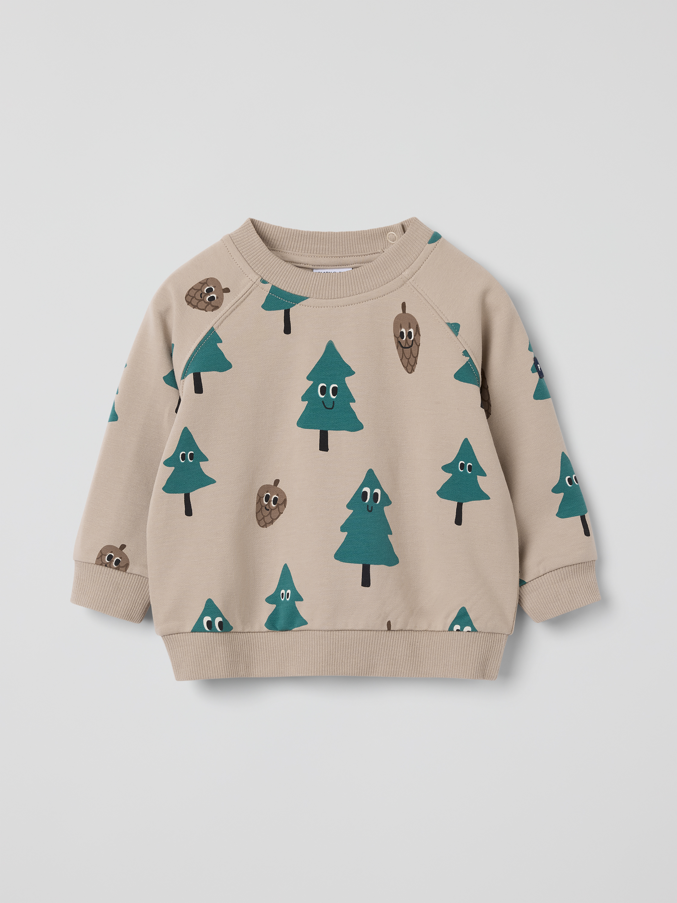 Yksivärinen collegepaita