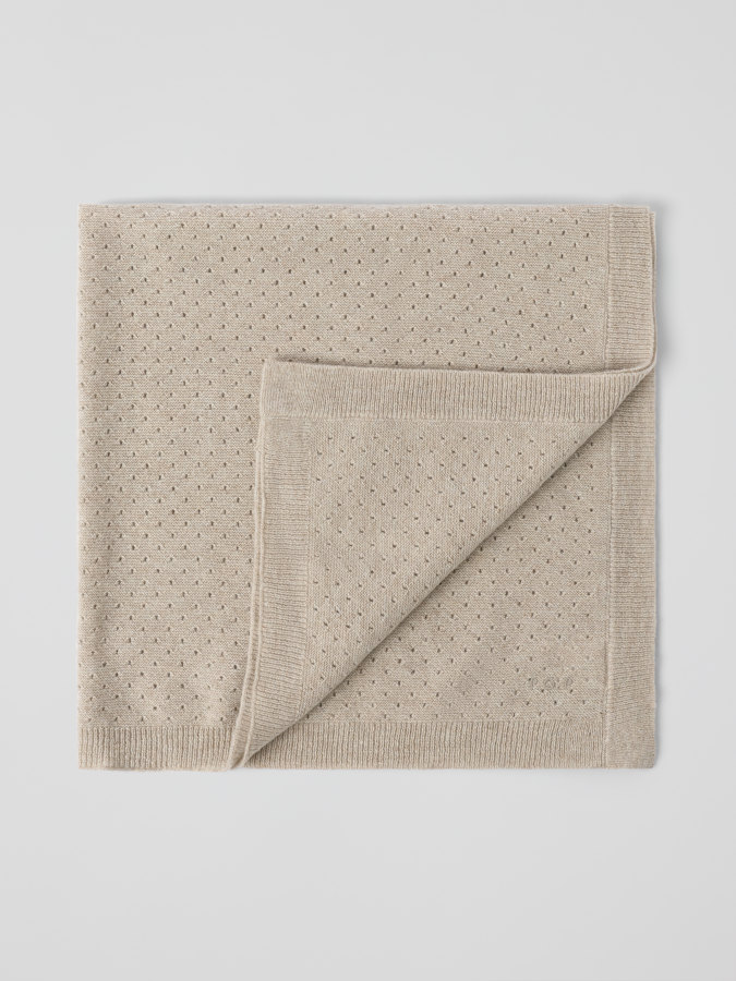 Neulottu viltti Kashmir Neulottu viltti Kashmir