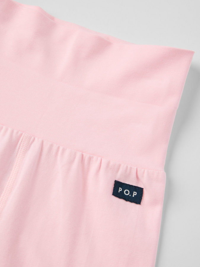 Yksiväriset housut taitettavilla resoreilla