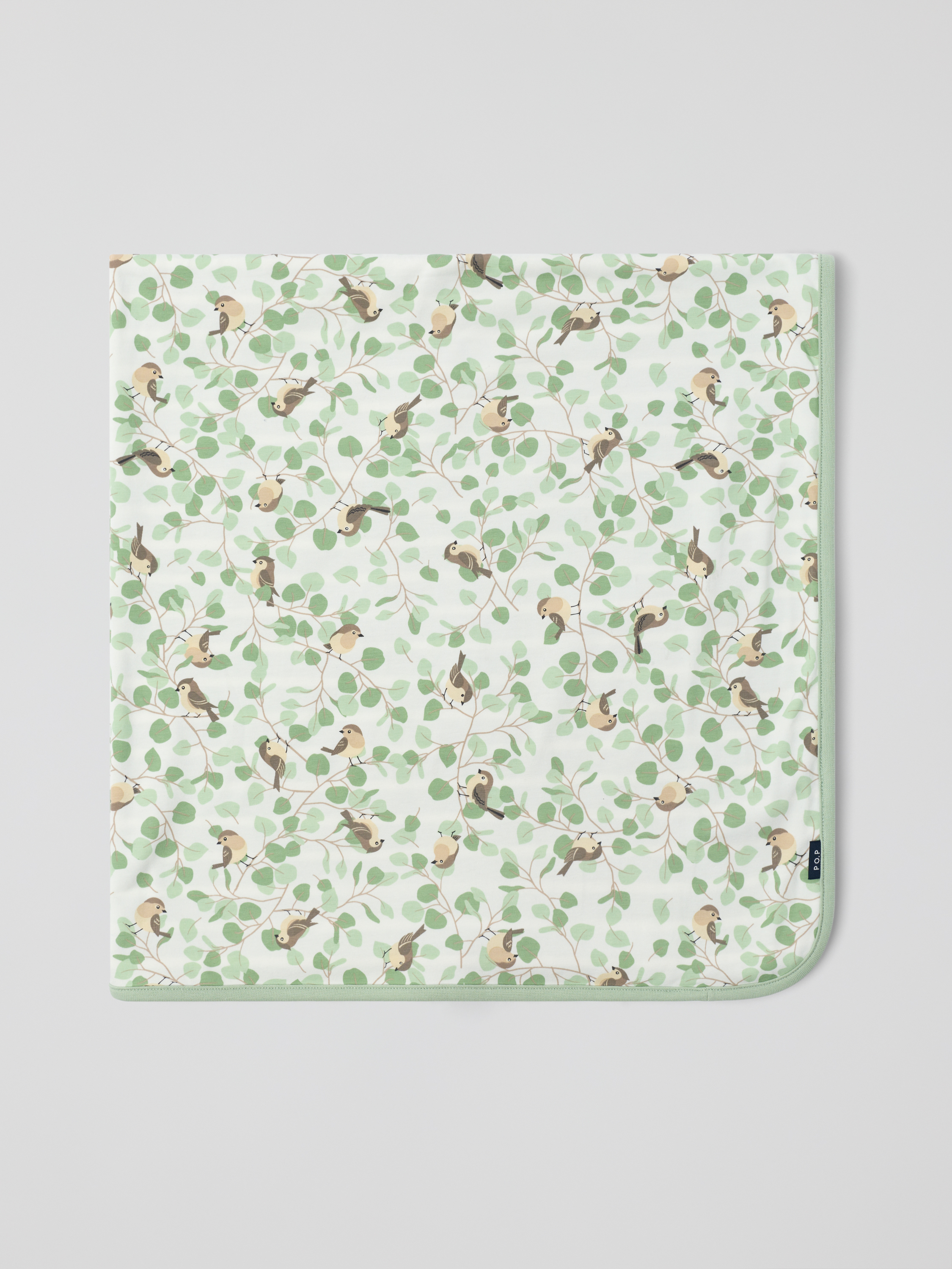 Lintukuvioinen viltti