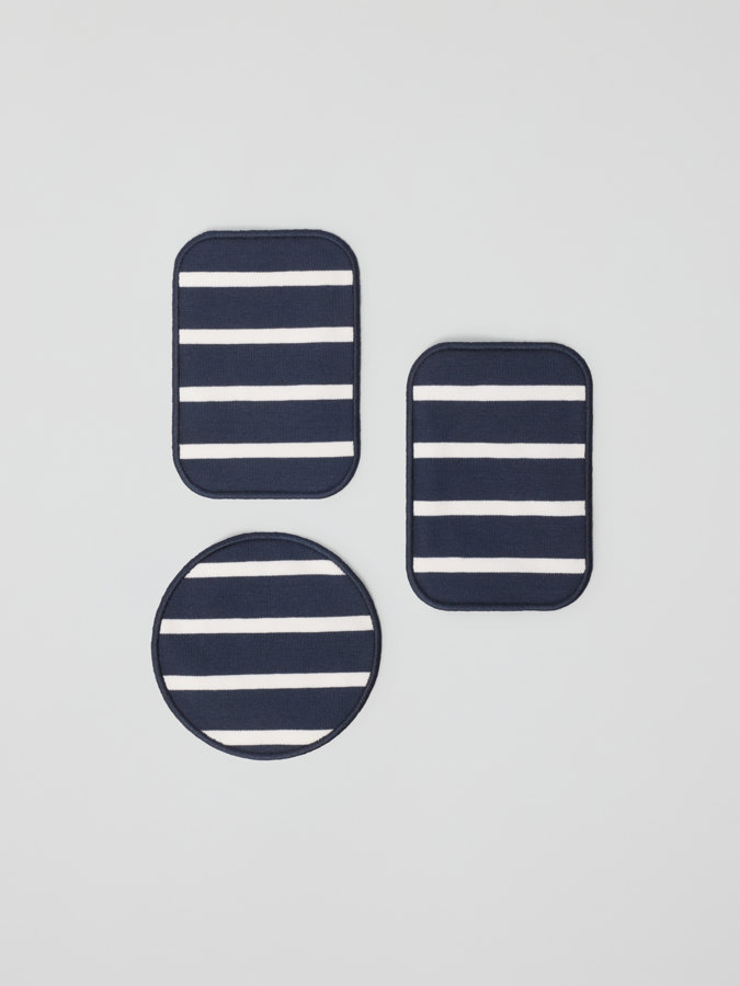 3 kpl trikookorjauspaikkoja