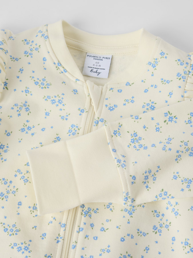 Sweatshirt-haalarit kukkakuvio