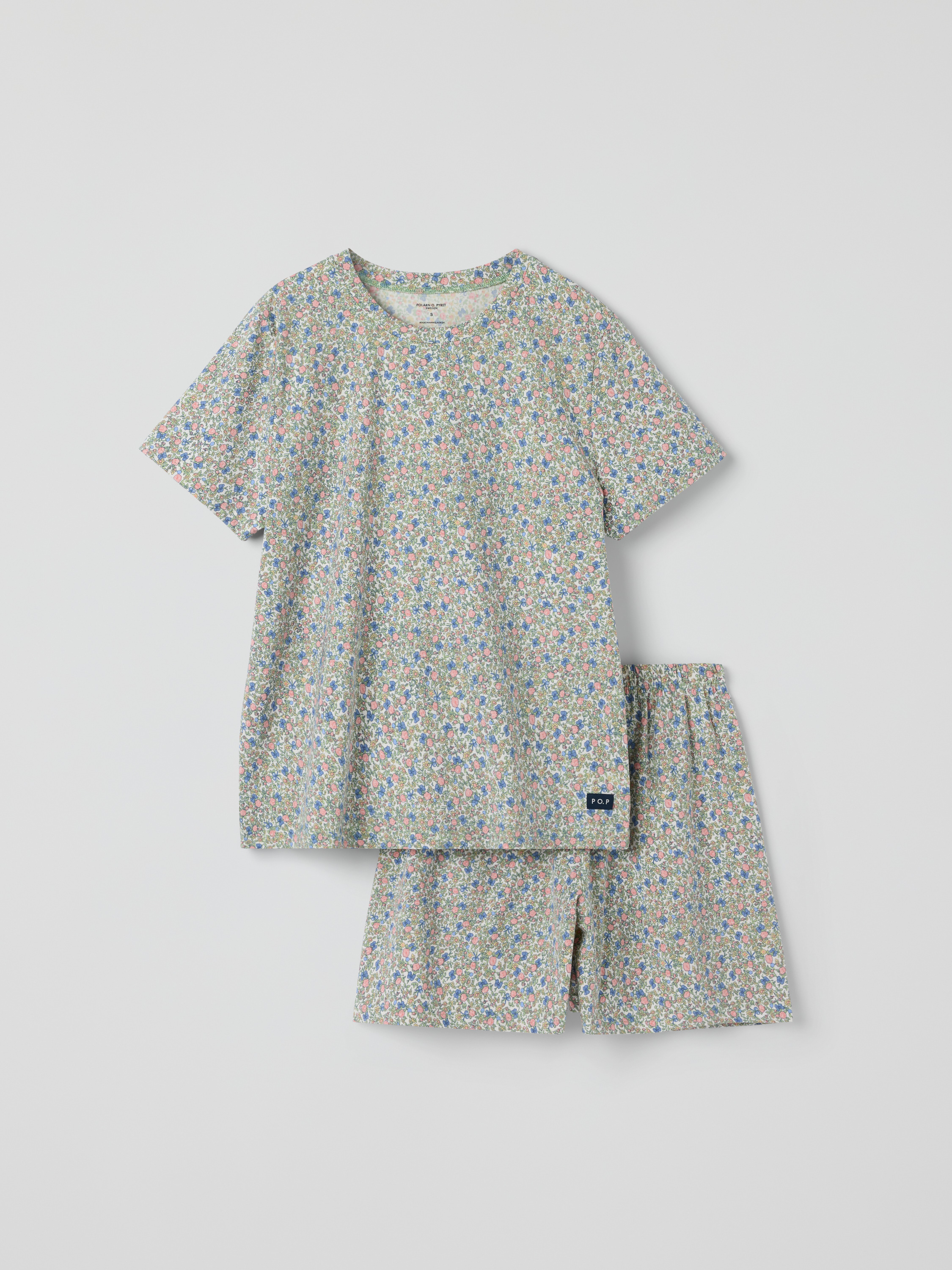 Pyjama kukkakuvio aikuiset