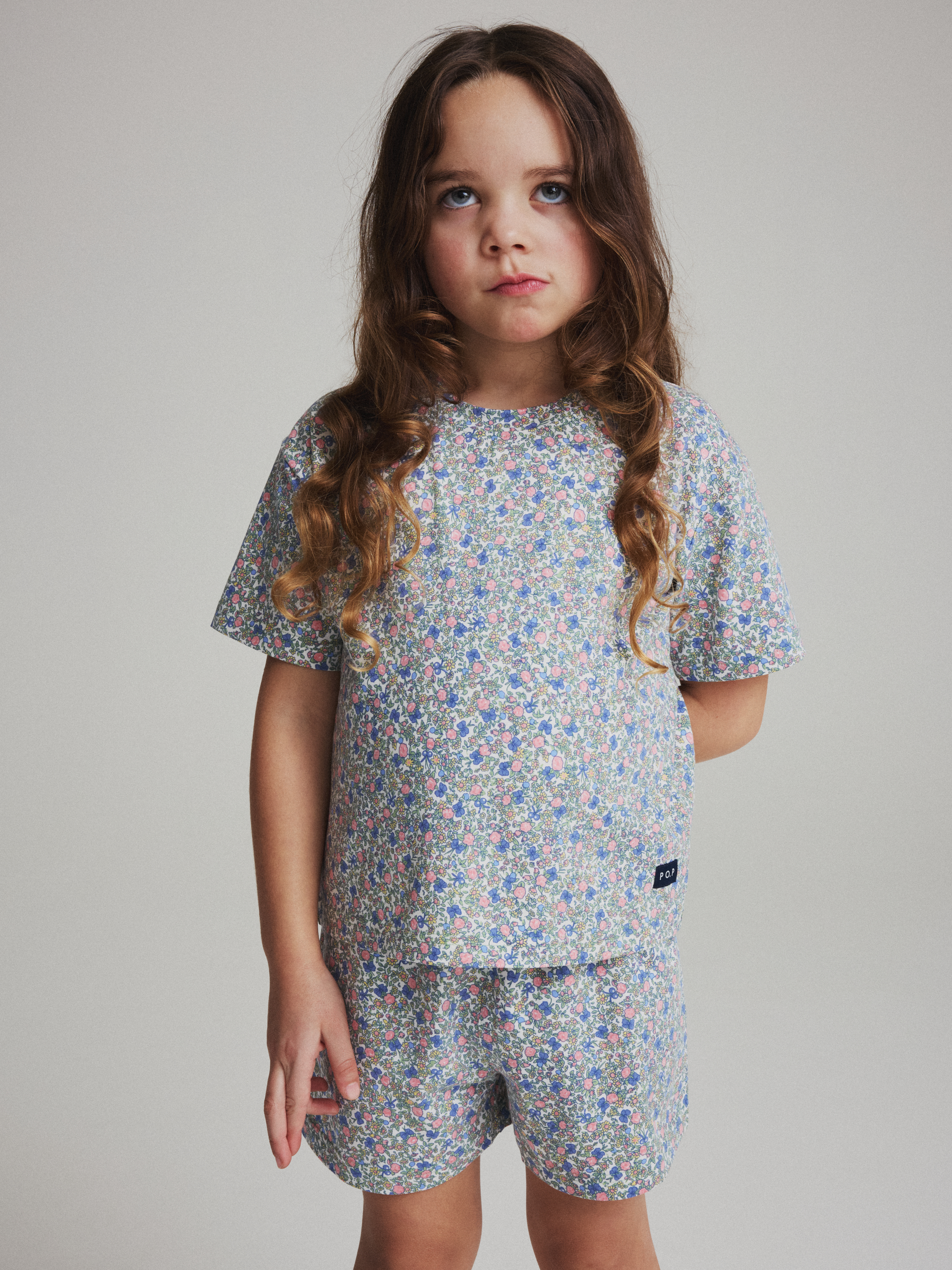 Pyjama kukkakuvio