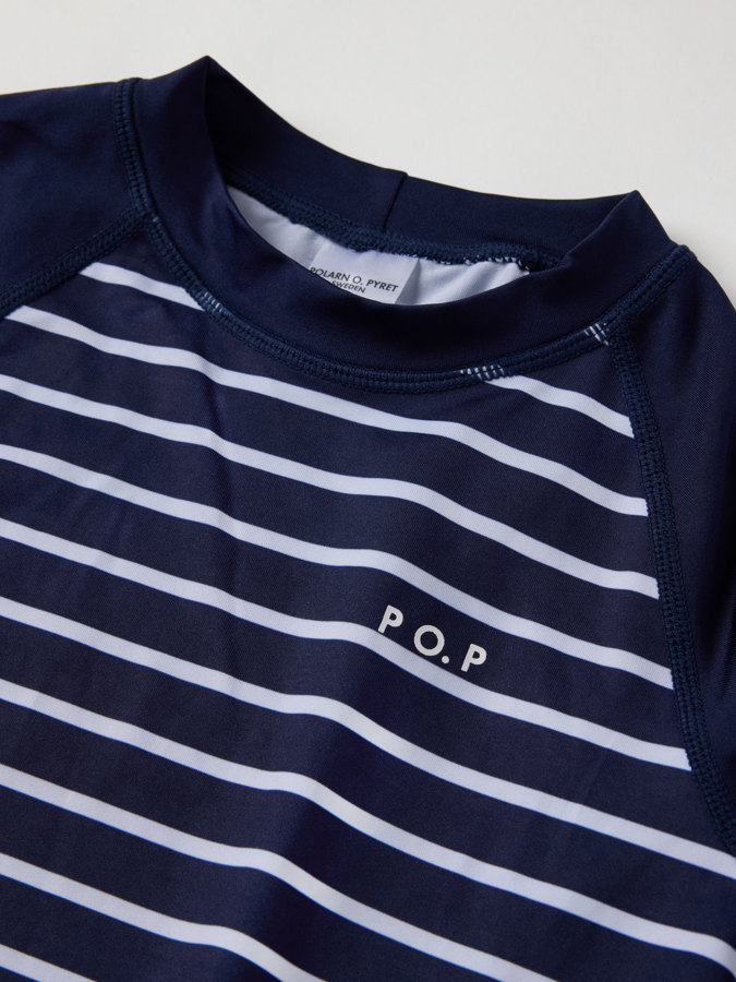 Raidallinen pitkähihainen UV-paita