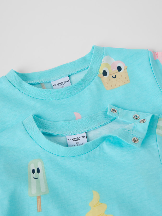 T-paita jäätelöt T-paita jäätelöt