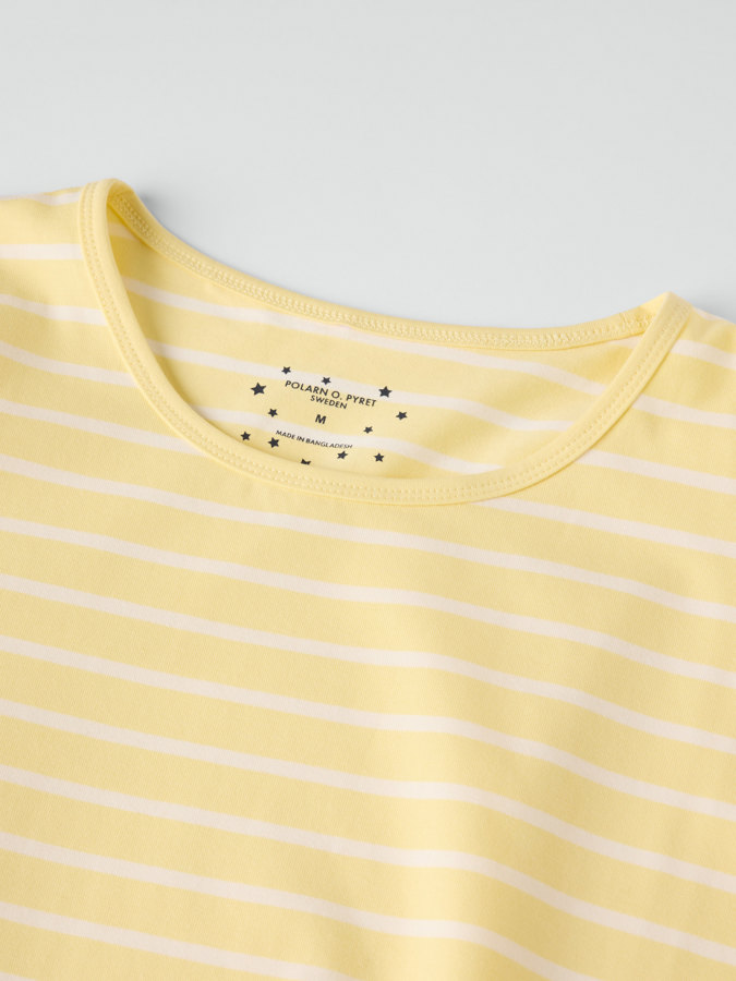 Lyhythihainen yöpaita raidallinen aikuinen Lyhythihainen yöpaita raidallinen aikuinen