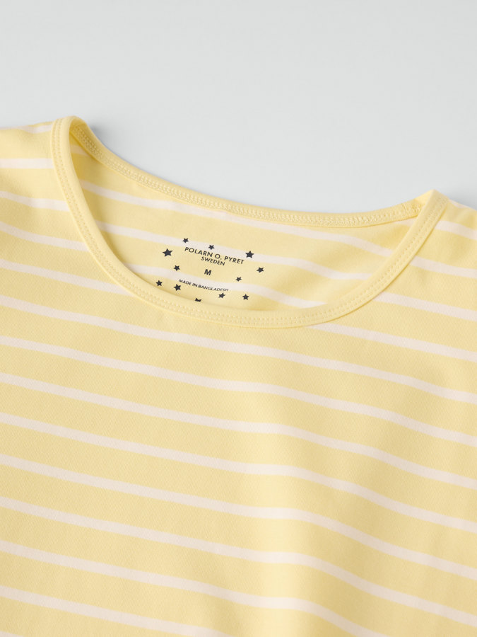 Lyhythihainen yöpaita raidallinen aikuinen Lyhythihainen yöpaita raidallinen aikuinen