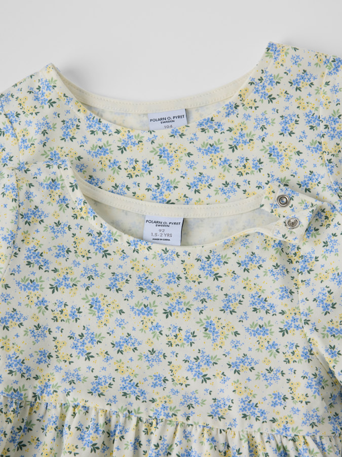 Pyörähdysmekko kukkakuvio Pyörähdysmekko kukkakuvio