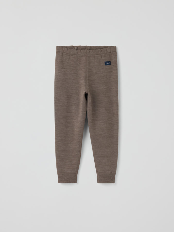 Housut villafrotee meleerattu merino