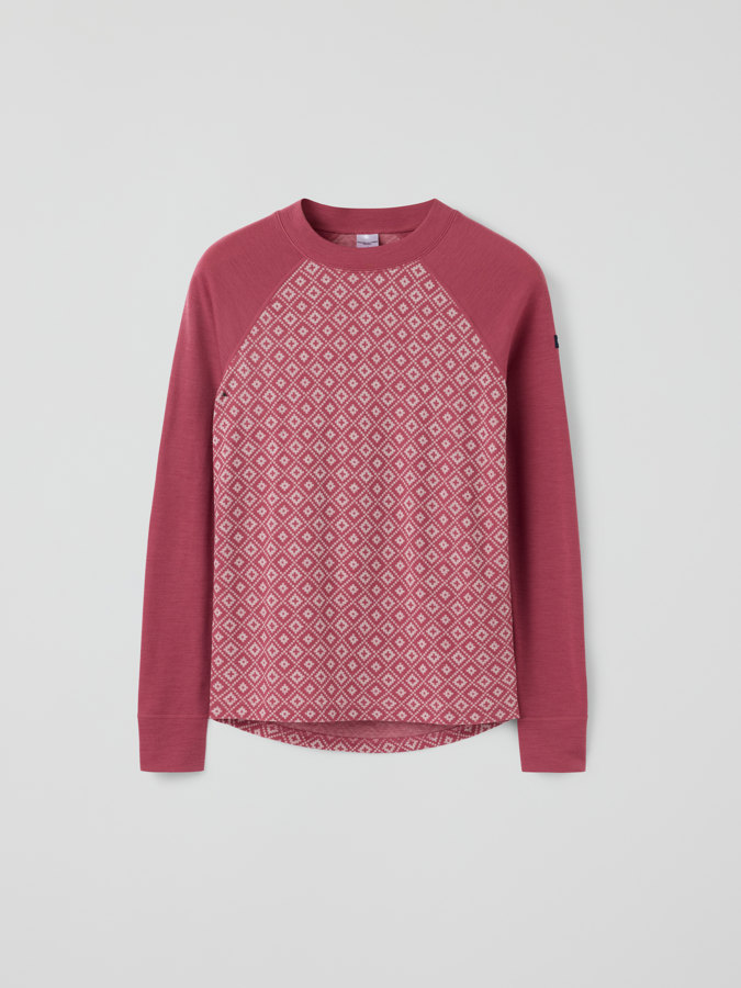 Yläosa merino jacquard aikuinen