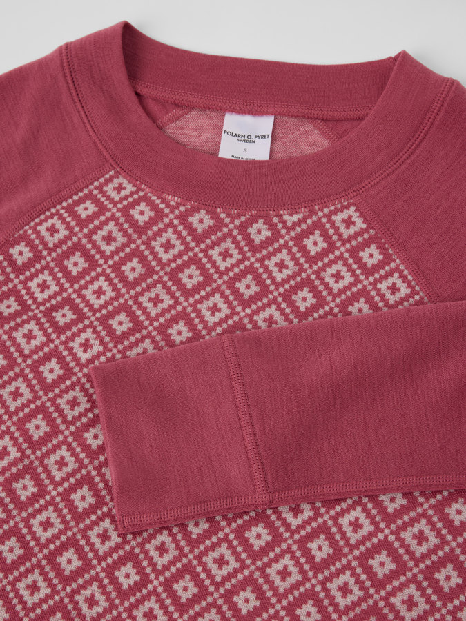 Yläosa merino jacquard aikuinen Yläosa merino jacquard aikuinen