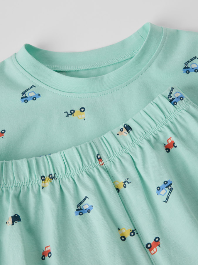 Lyhythihainen pyjama autot Lyhythihainen pyjama autot