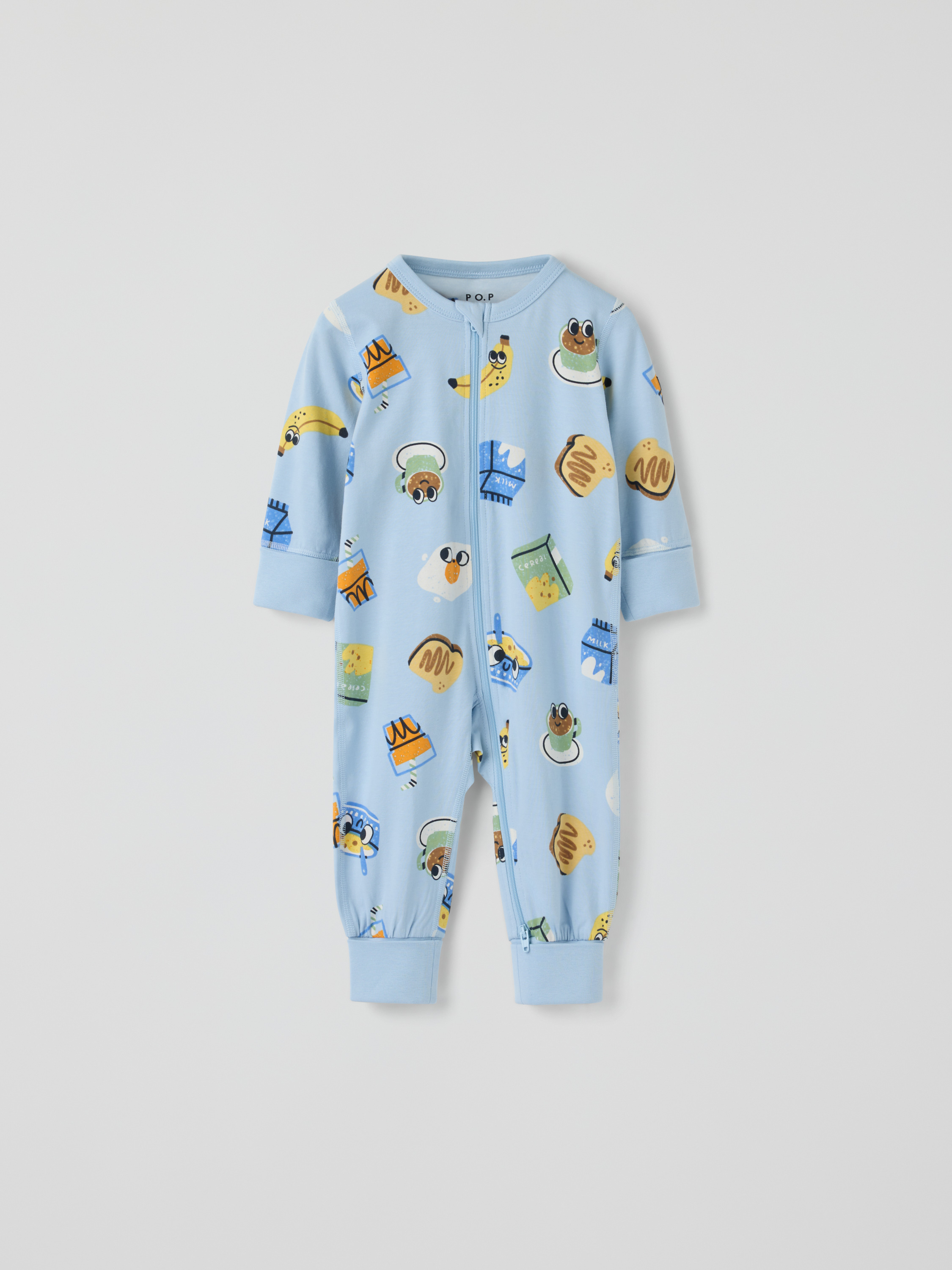 Pyjamahaalari aamiainen
