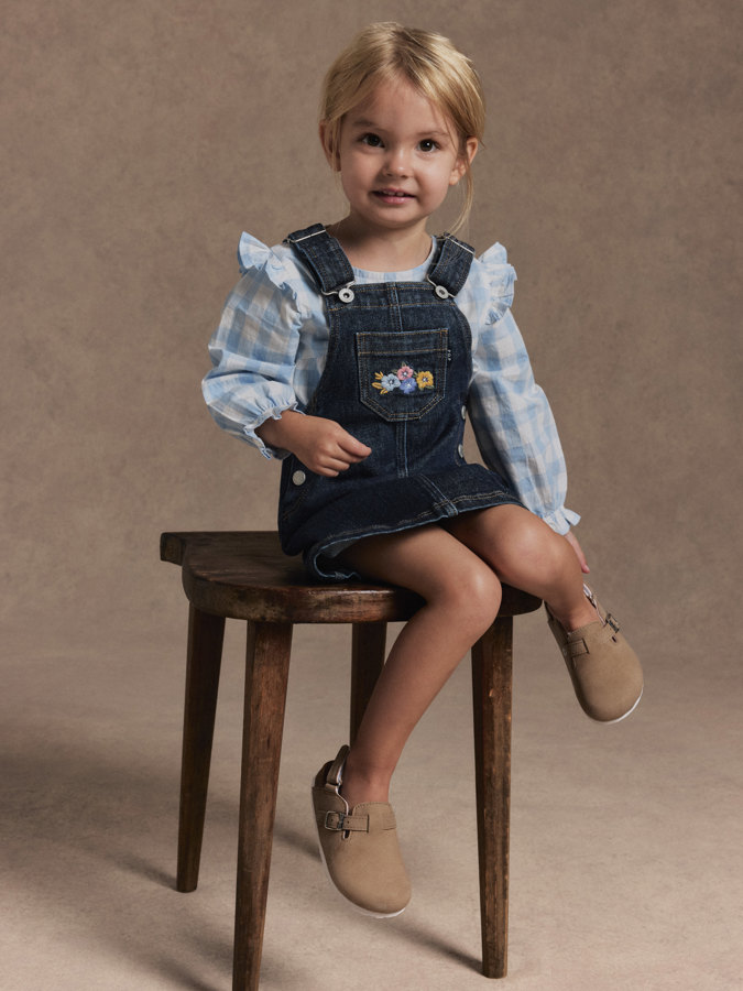 Olkainmekko denim