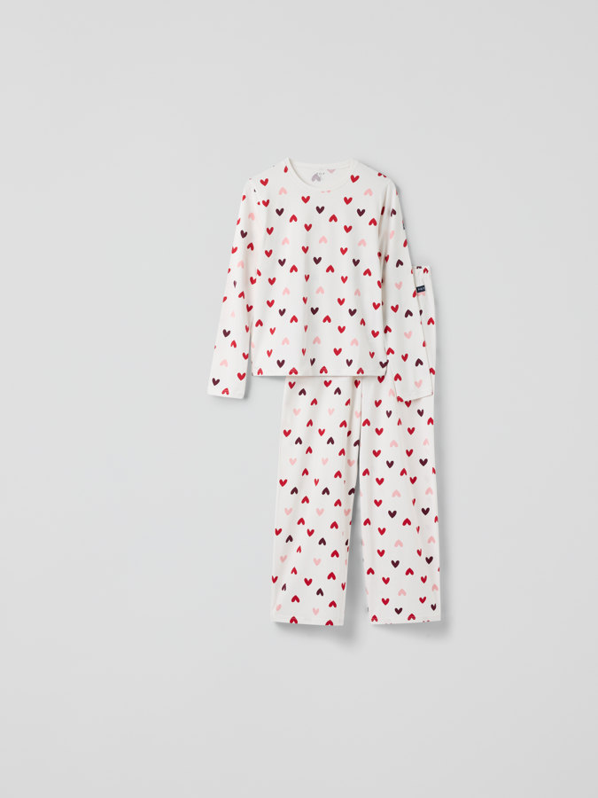 Pyjamat sydämet aikuinen Pyjamat sydämet aikuinen