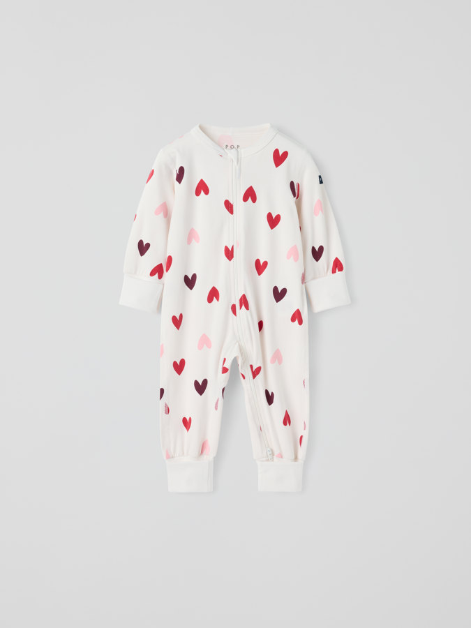 Pyjamahaalari Sydämet Pyjamahaalari Sydämet