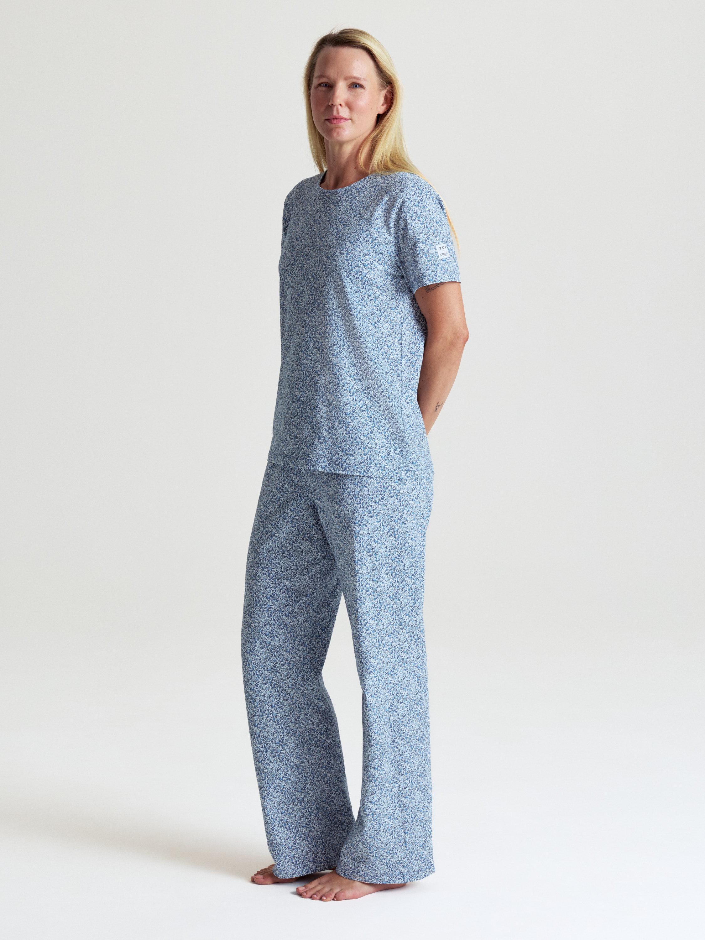 Lyhythihainen pyjama aikuisten LIBERTY